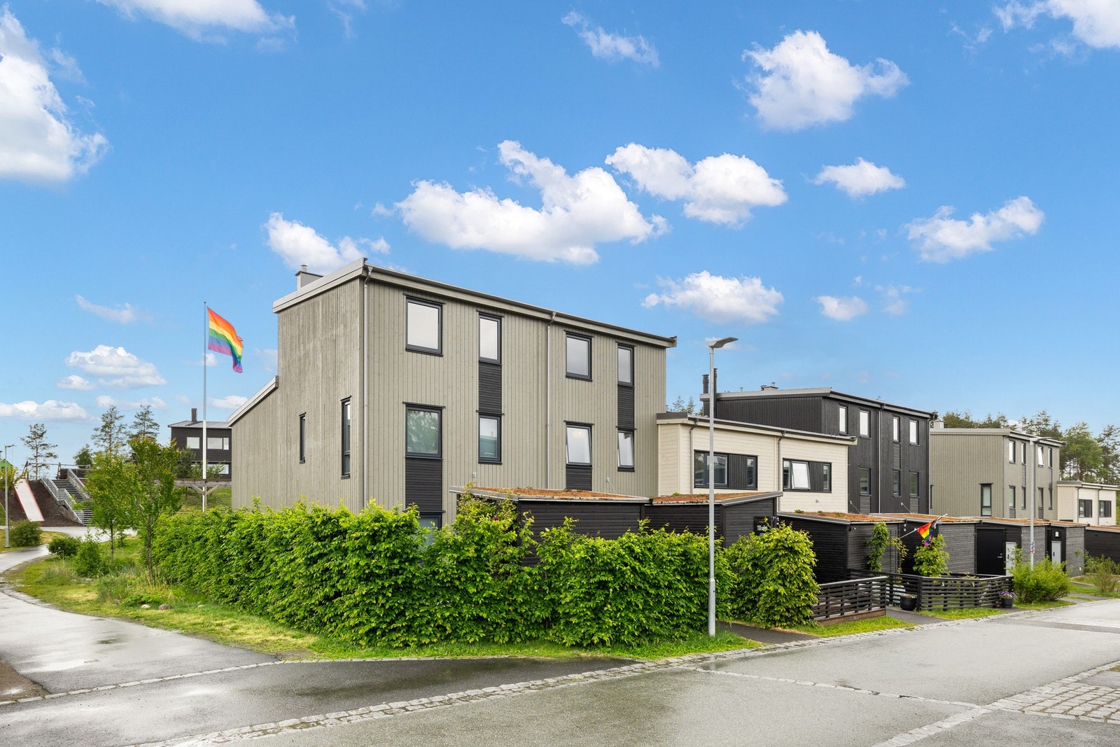 Boligen ligger i et nytt og attraktivt område. Galleribilde