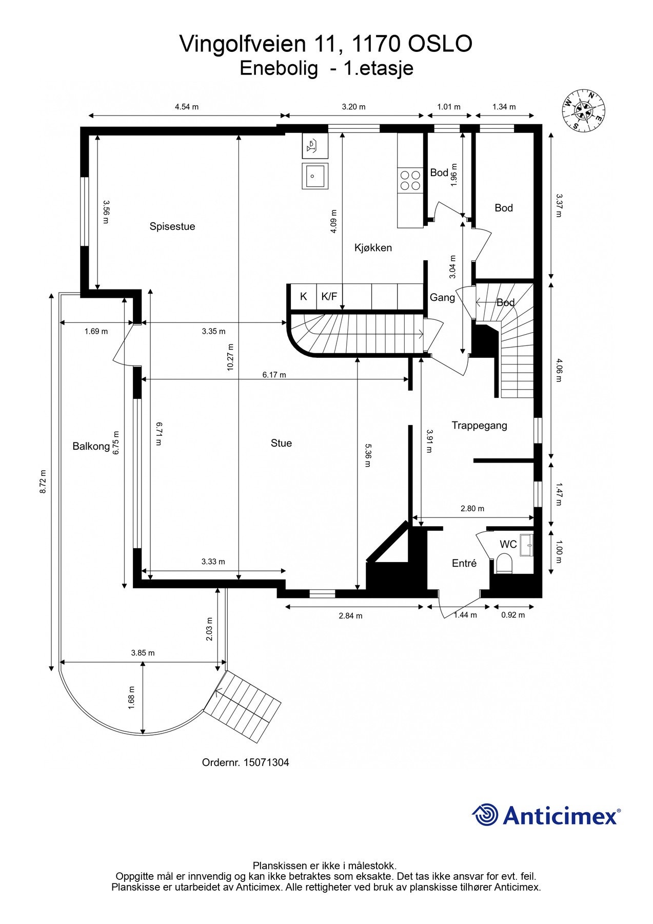 Plantegning | 1. etasje Galleribilde