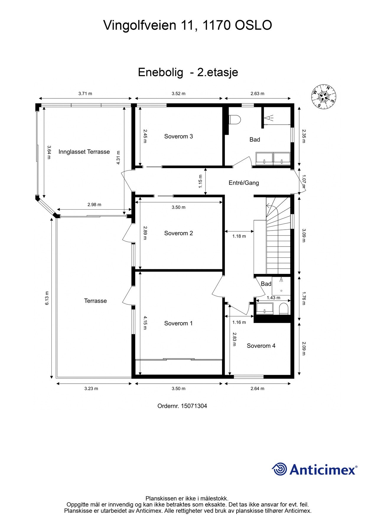 Plantegning | 2. etasje Galleribilde