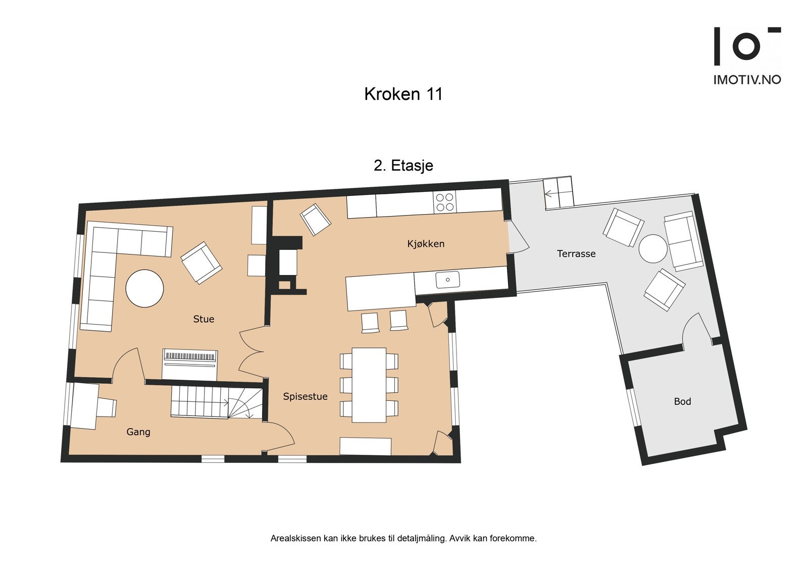 Plantegning 2.etasje Galleribilde