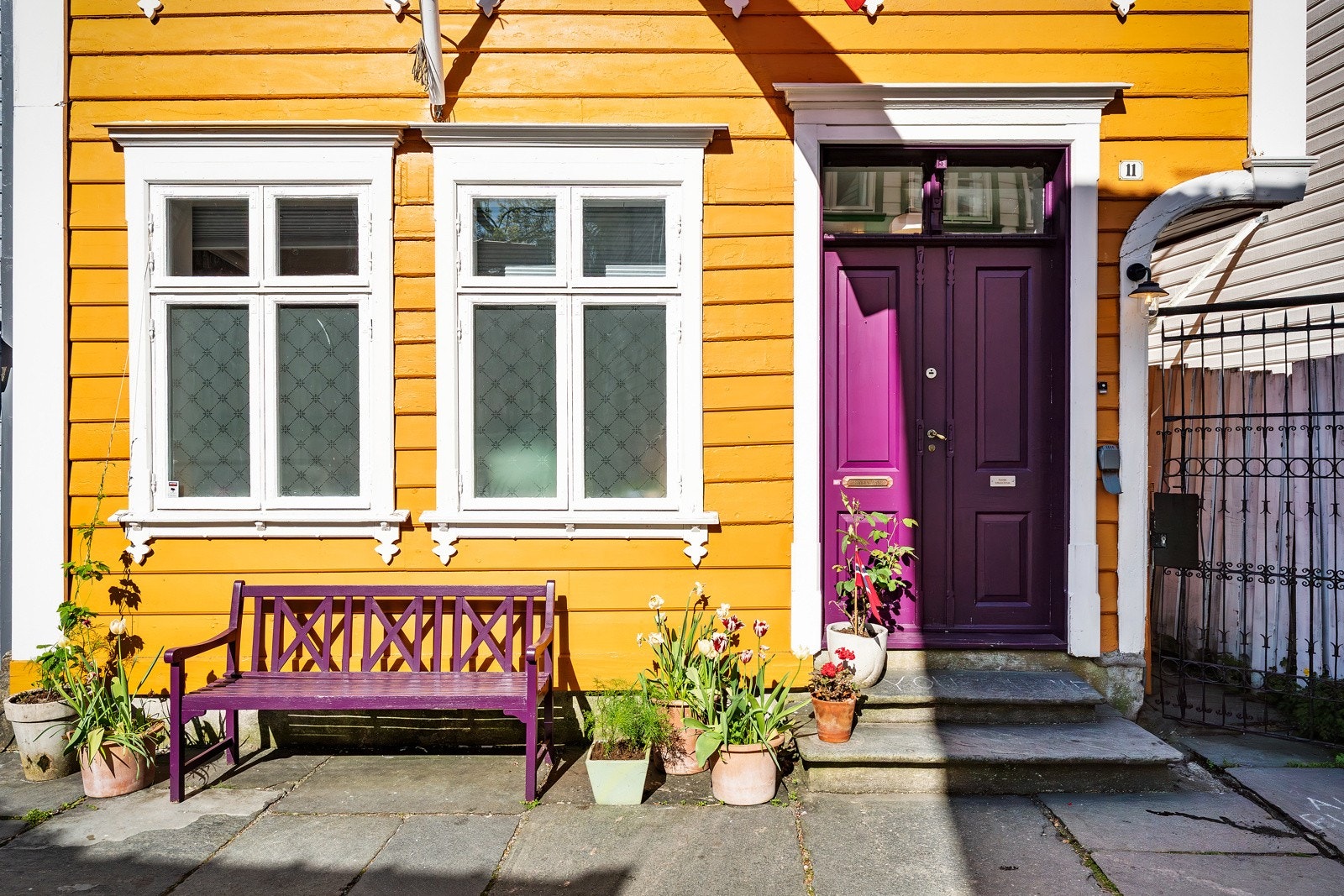 Hyggelig inngangsparti Galleribilde