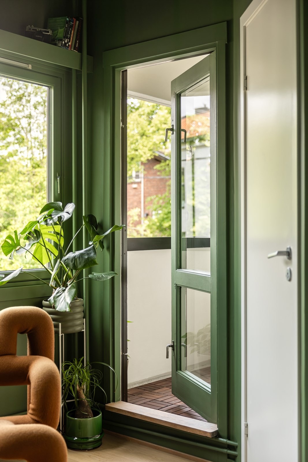 Fra stuen har du utgang til en herlig balkong på 3m² Galleribilde