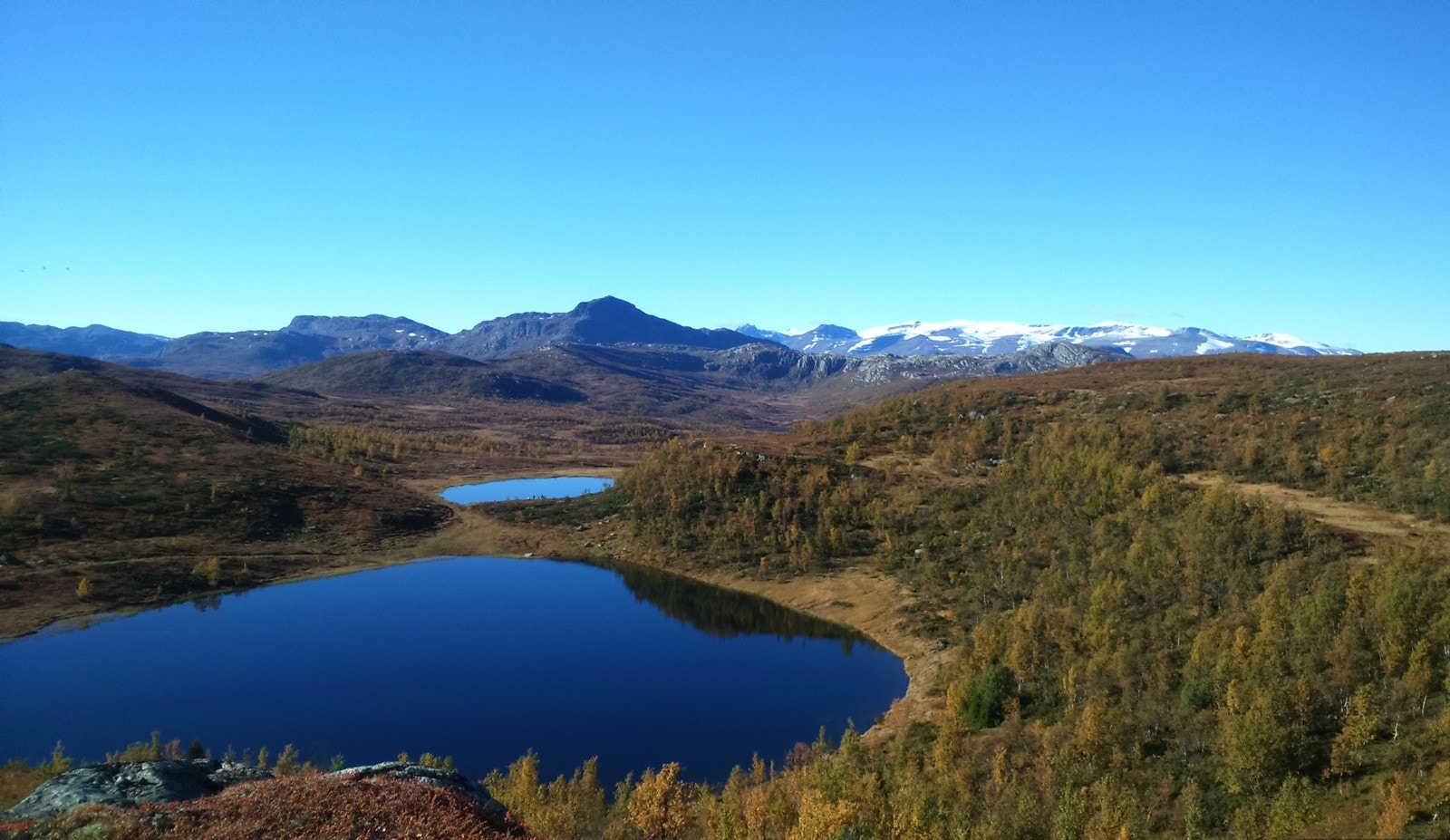 Beitostølen i høstdrakt Galleribilde