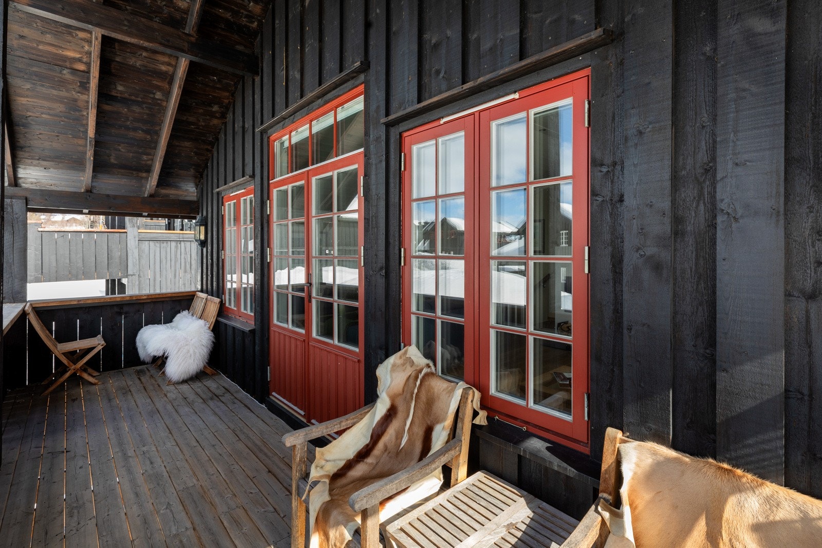 God plass til utemøbler Galleribilde