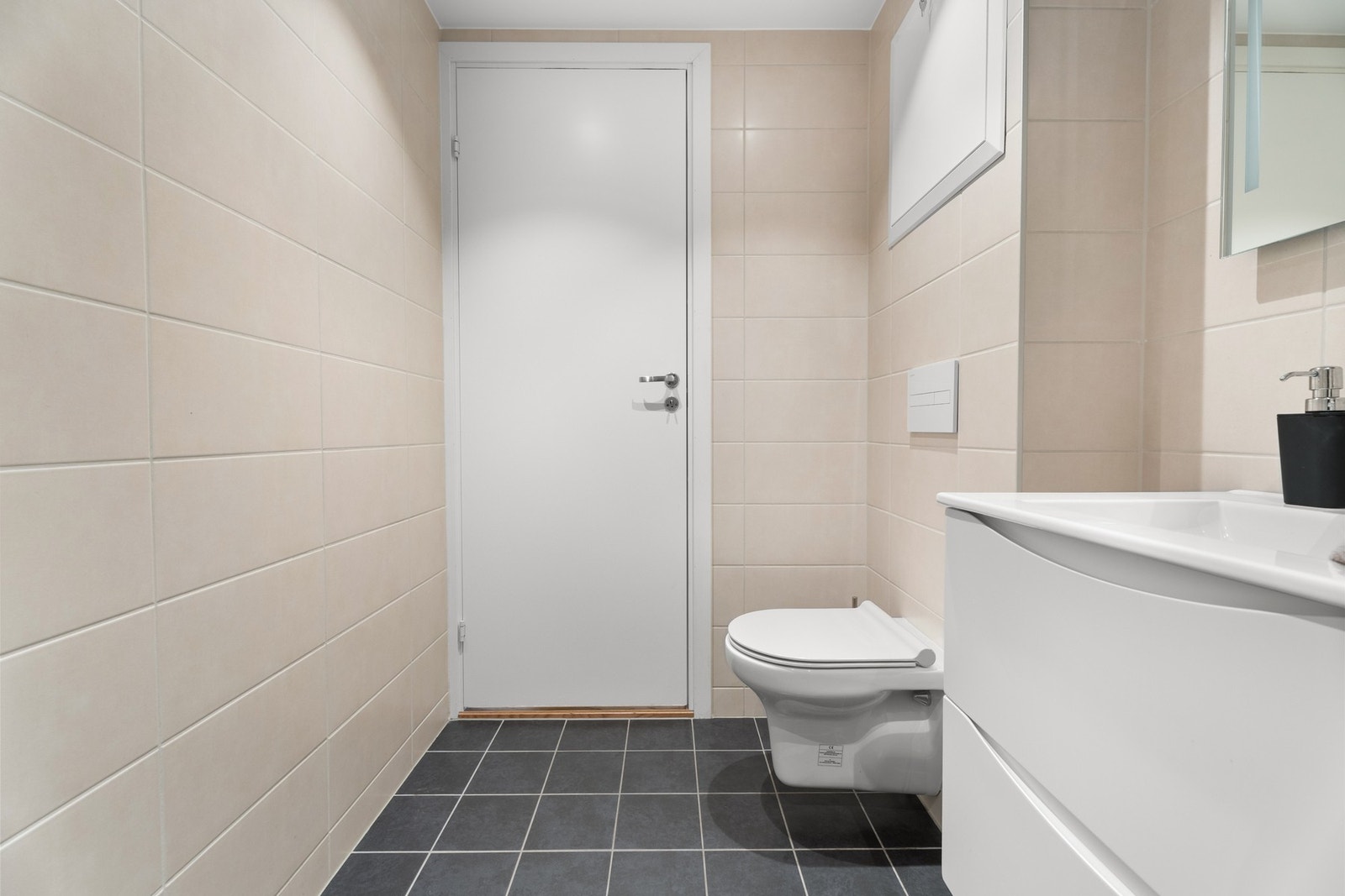 Det er opplegg og plass til vaskemaskin Galleribilde