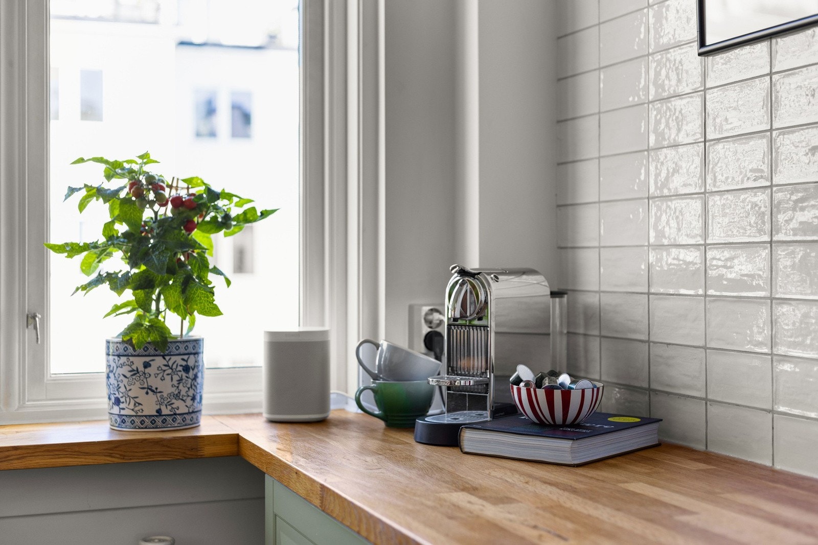 Vannbåren radiatorvarme gir jevn og behagelig varme (inkludert i felleskostnader) Galleribilde