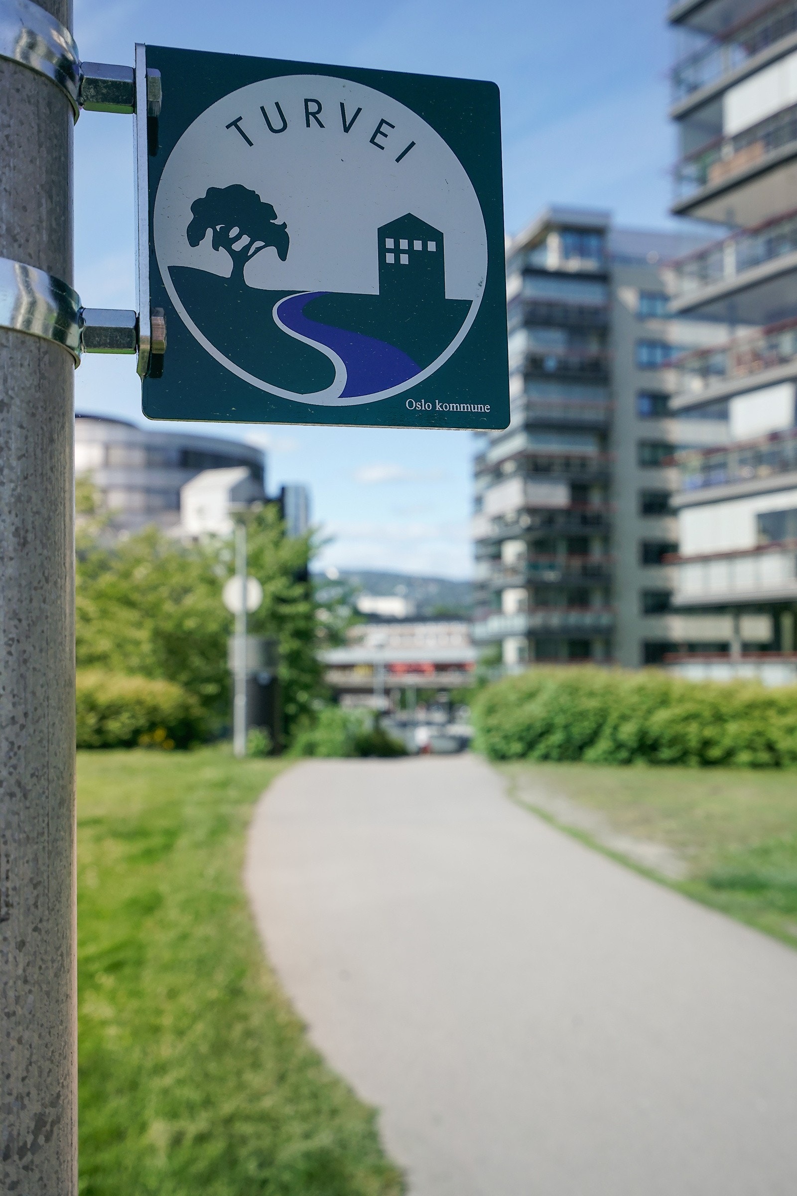 Kort vei til Kyststi og Bygdøy Galleribilde