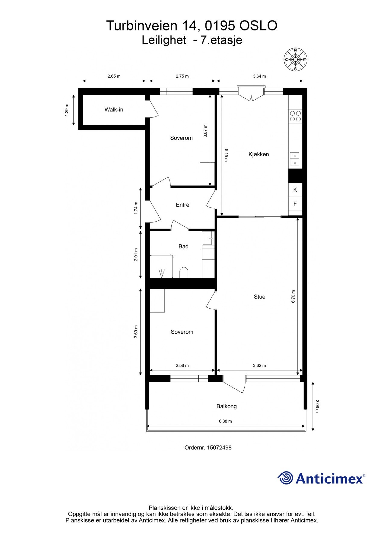 Plantegning. Galleribilde