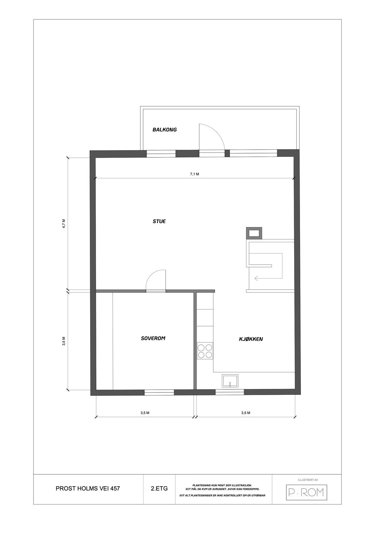 Plantegning 2. etasje Galleribilde