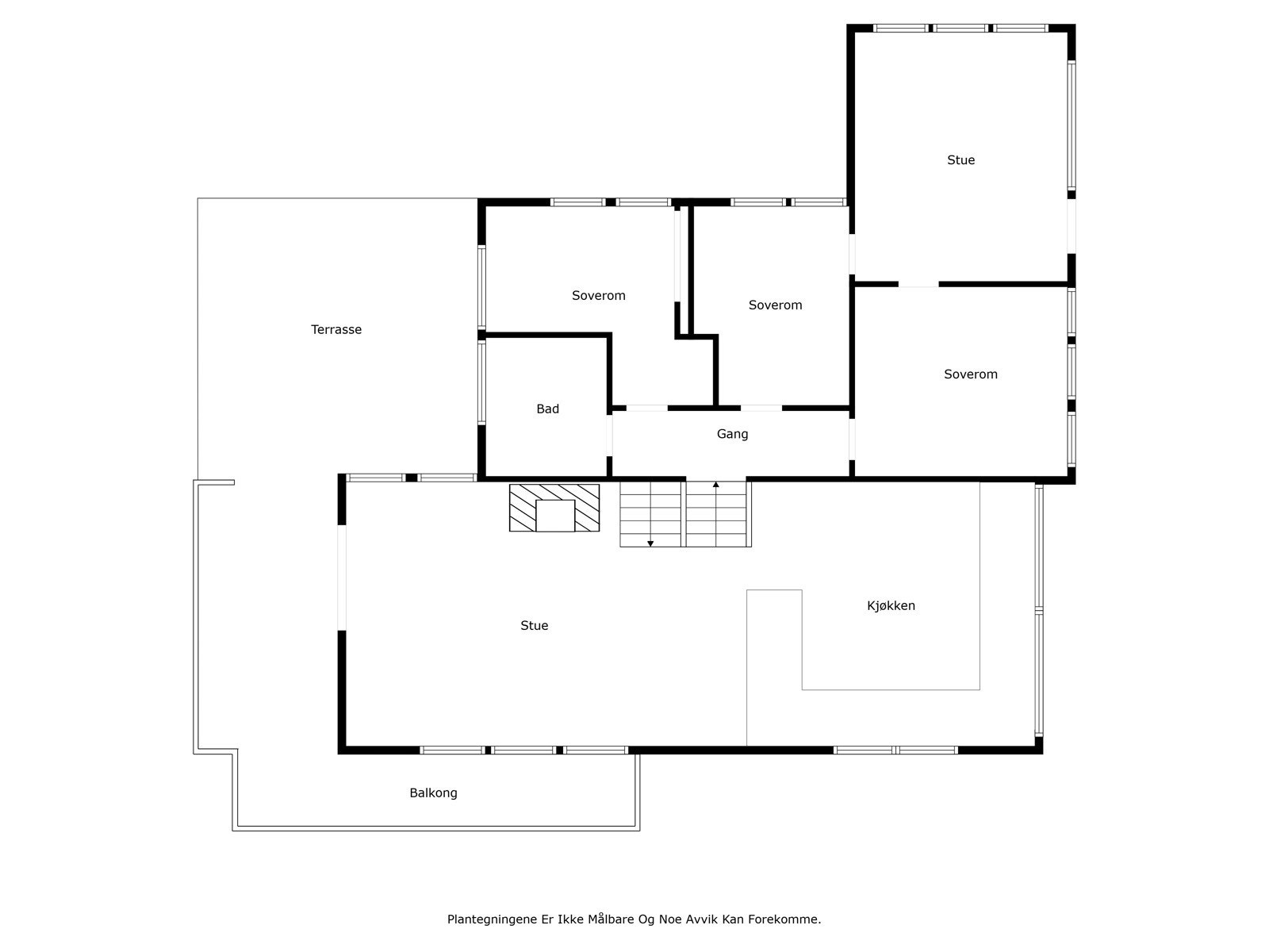 Plantegning 2. etasje. Galleribilde