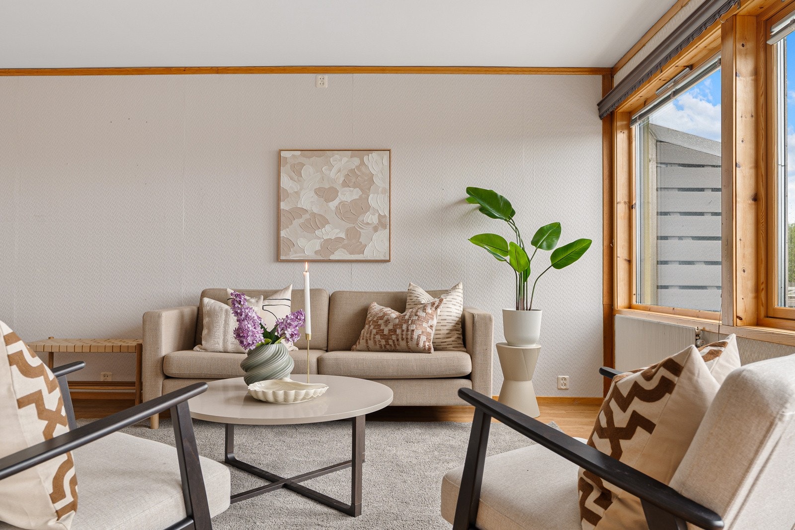 Rommet kan enkelt friskes opp med nye overflater, samt møbleres etter eget ønske. Galleribilde