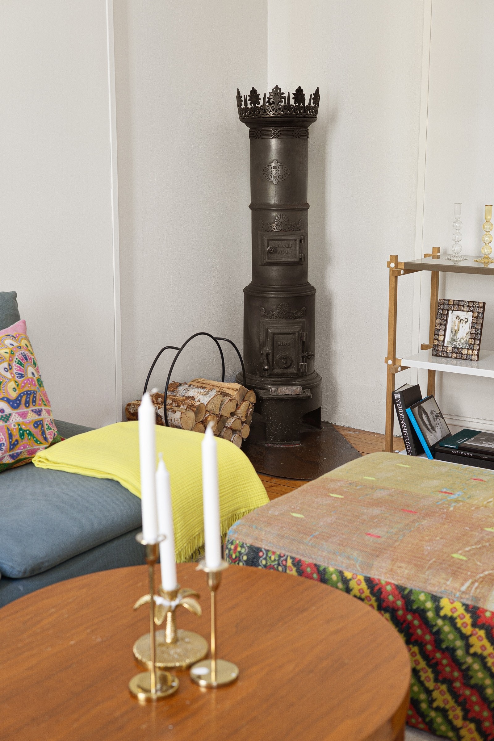 Skorstein ble rehabilitert i regi av borettslaget i 2013. Galleribilde