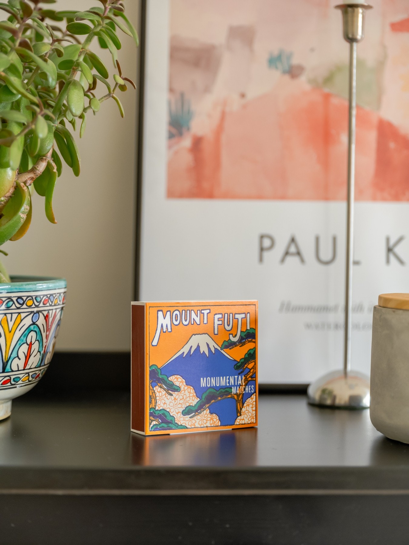 Plass til en pakke fyrstikker er det også. Galleribilde