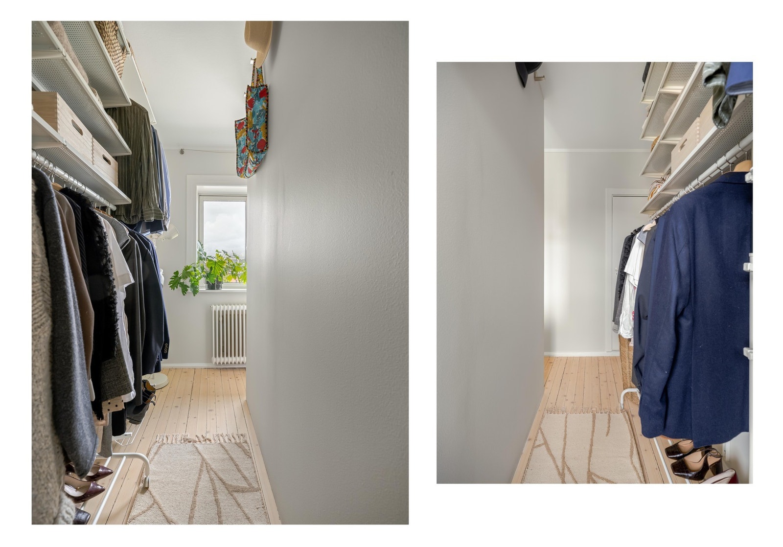 Massevis av hyller og heng her. Galleribilde