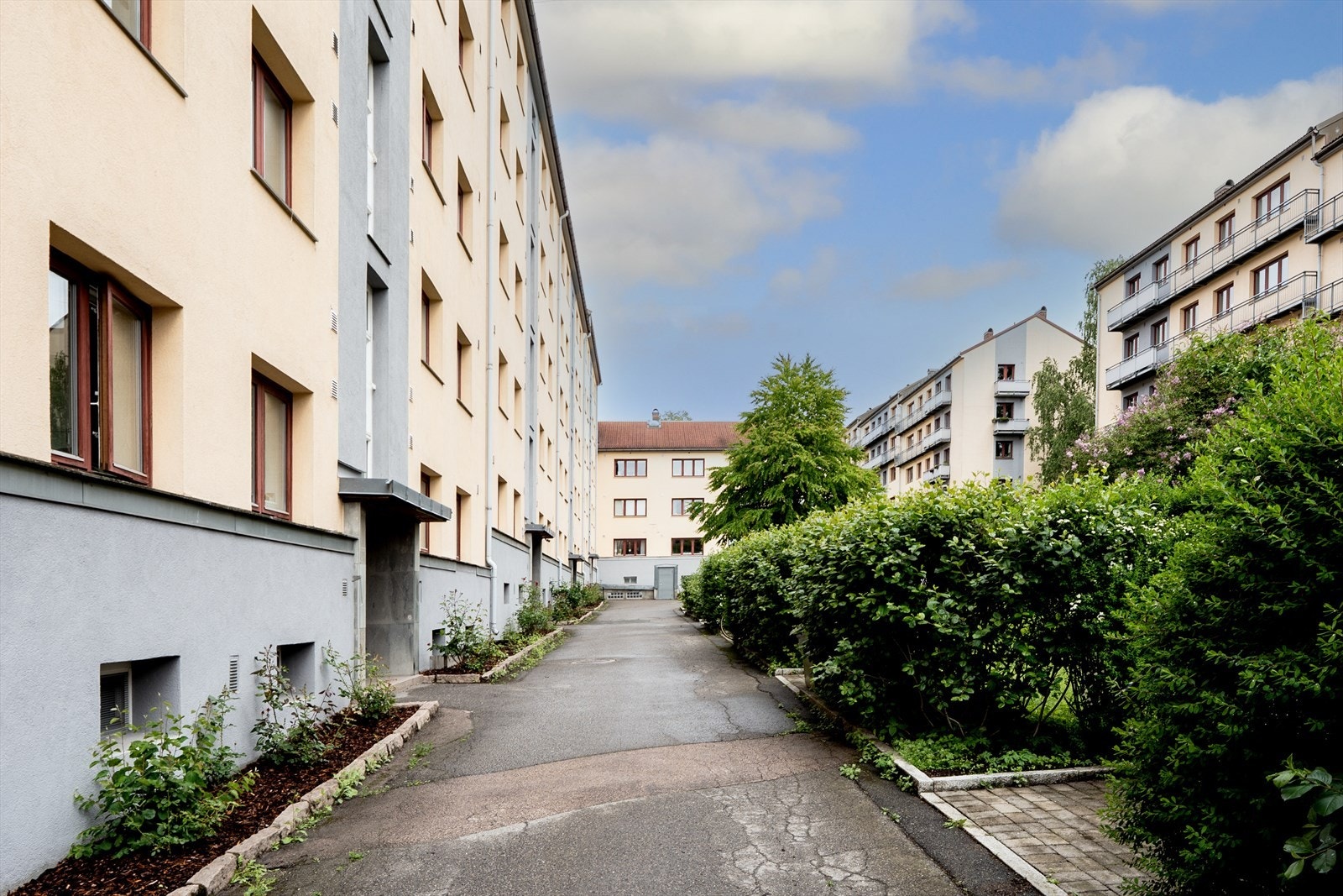 Borettslaget består av 231 andelsleiligheter, i tillegg kommer en 1 tjenesteleilighet. Galleribilde