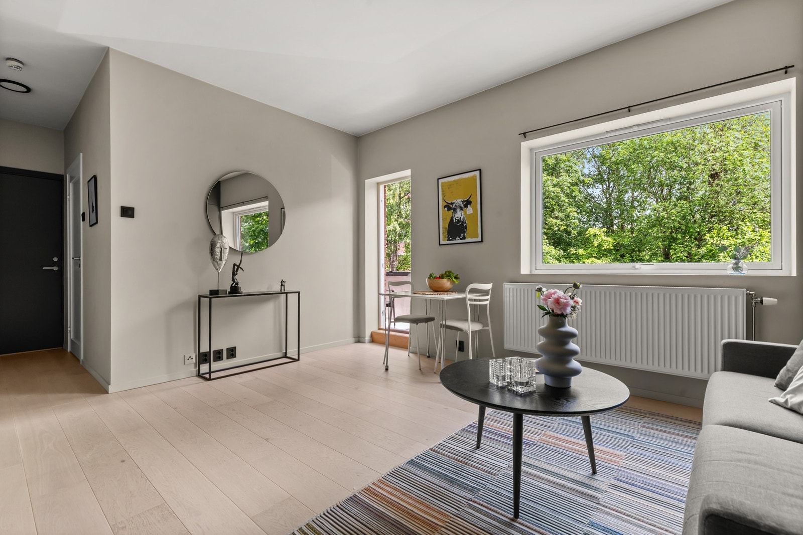 Felleskostnadene er lave, og inkluderer også internett. Galleribilde