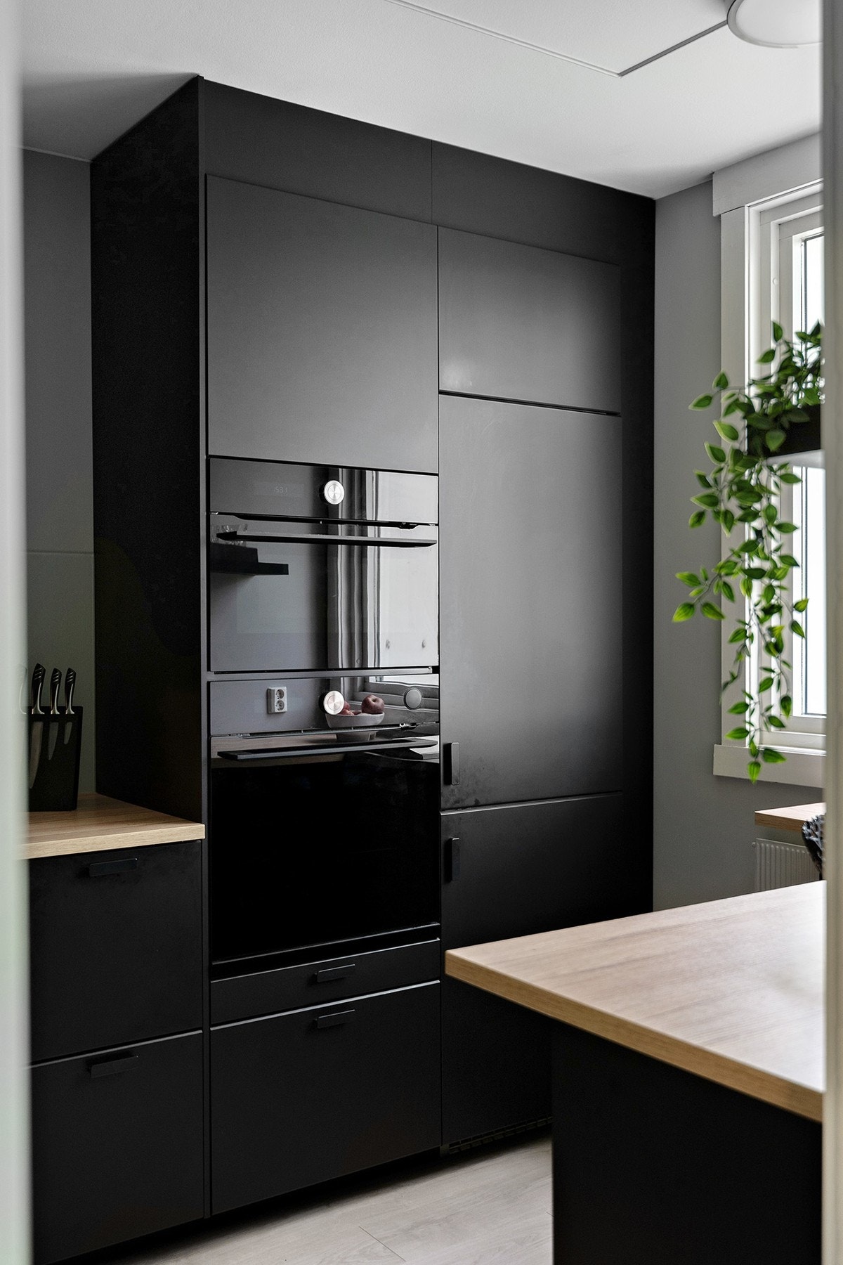 Hvitevarer integrert i kjøkkeninnredningen! Galleribilde