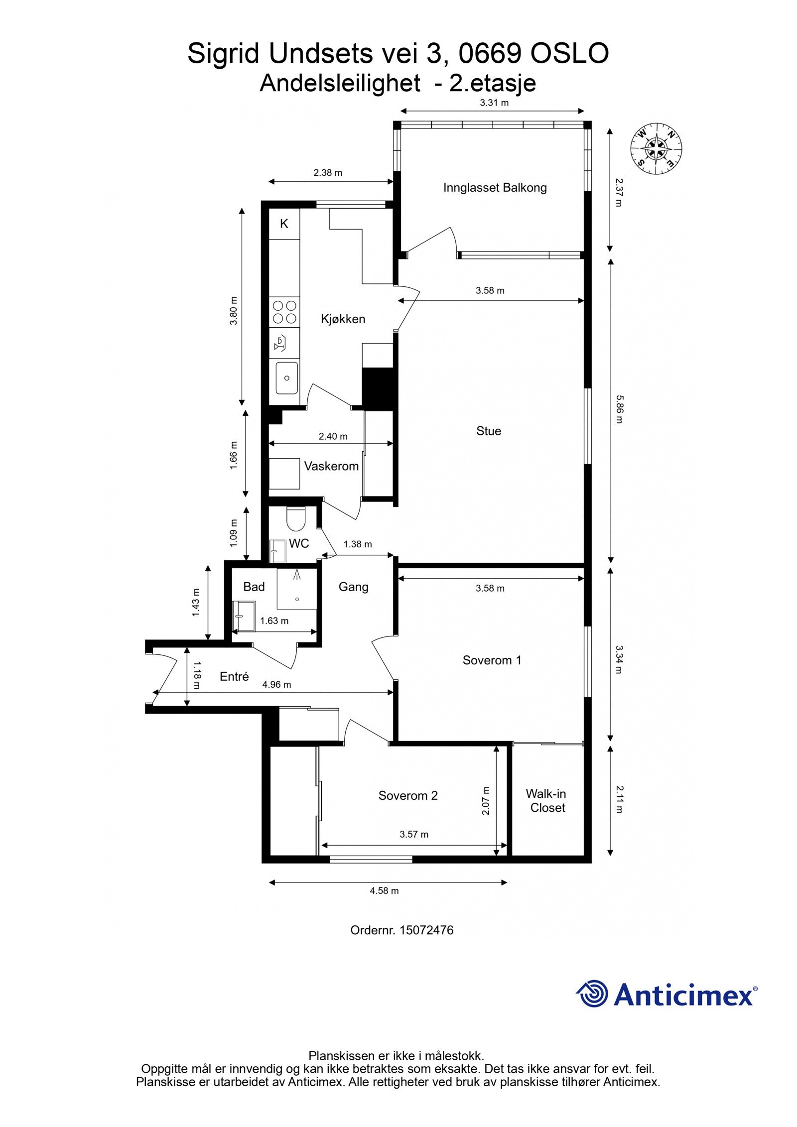 Andelsleilighet - 2.etasje Galleribilde