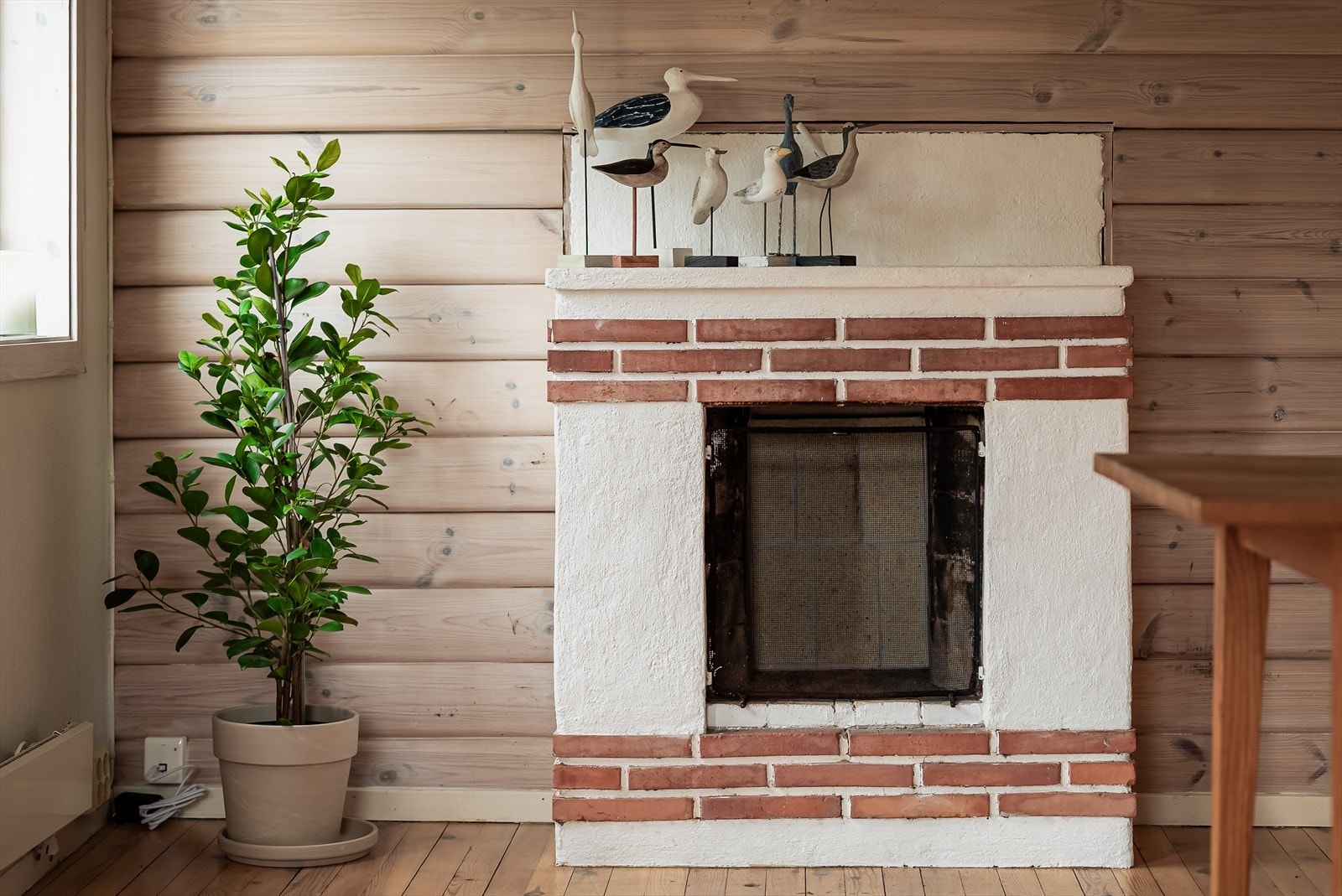 Åpen peis Galleribilde