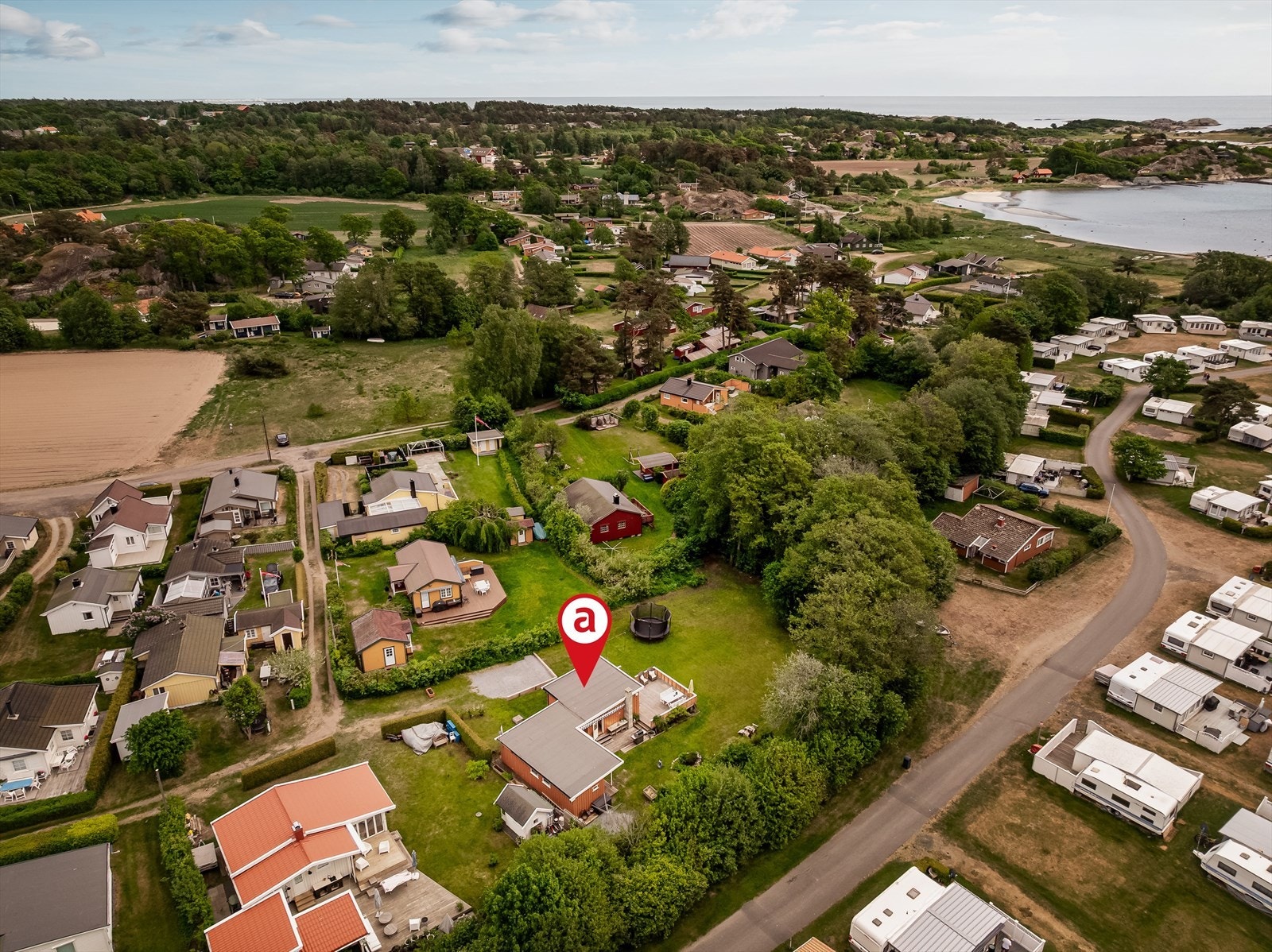 Dronefoto Galleribilde