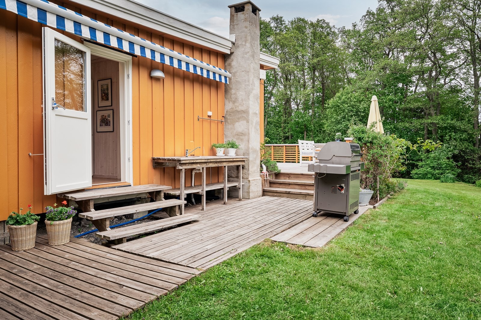 Utekjøkken. Galleribilde