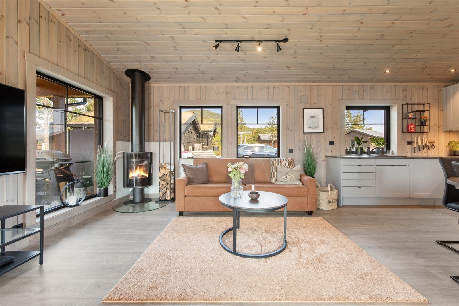 Stue med lun og god atmosfære! Galleribilde