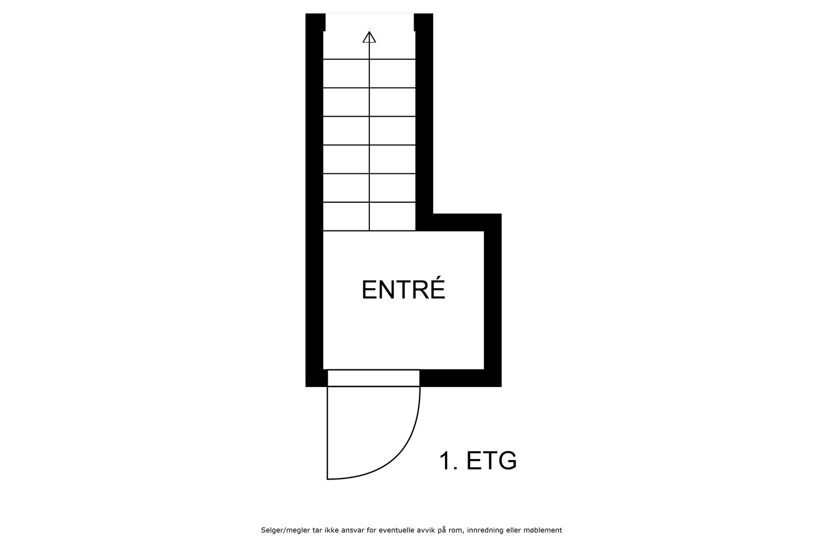 Plantegning 1. etasje Galleribilde