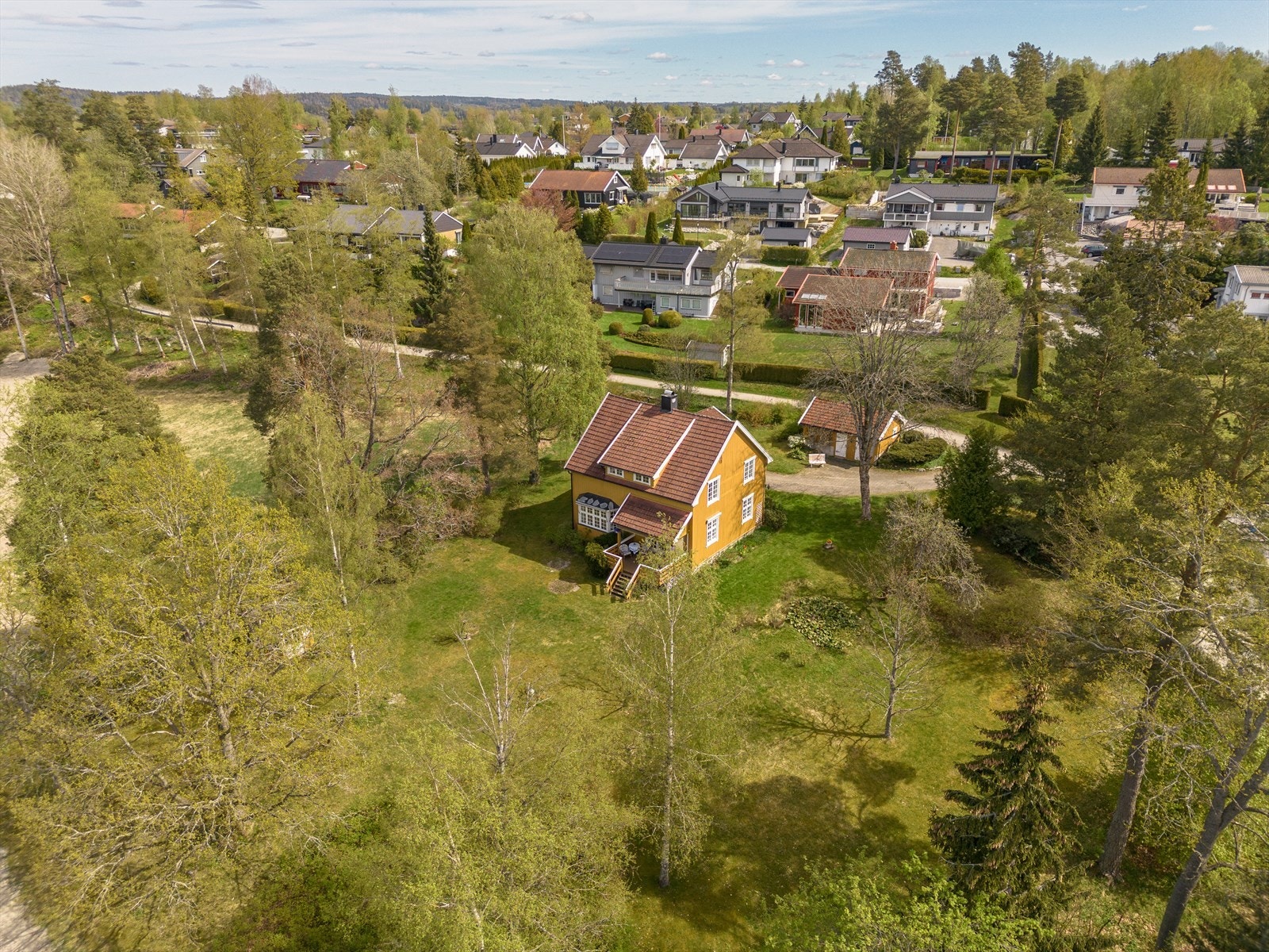 Dronefoto. Galleribilde