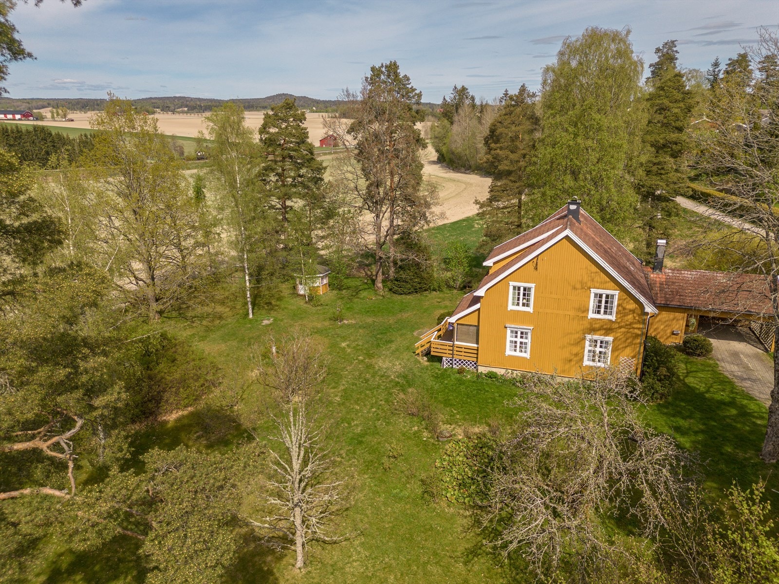 Dronefoto. Galleribilde