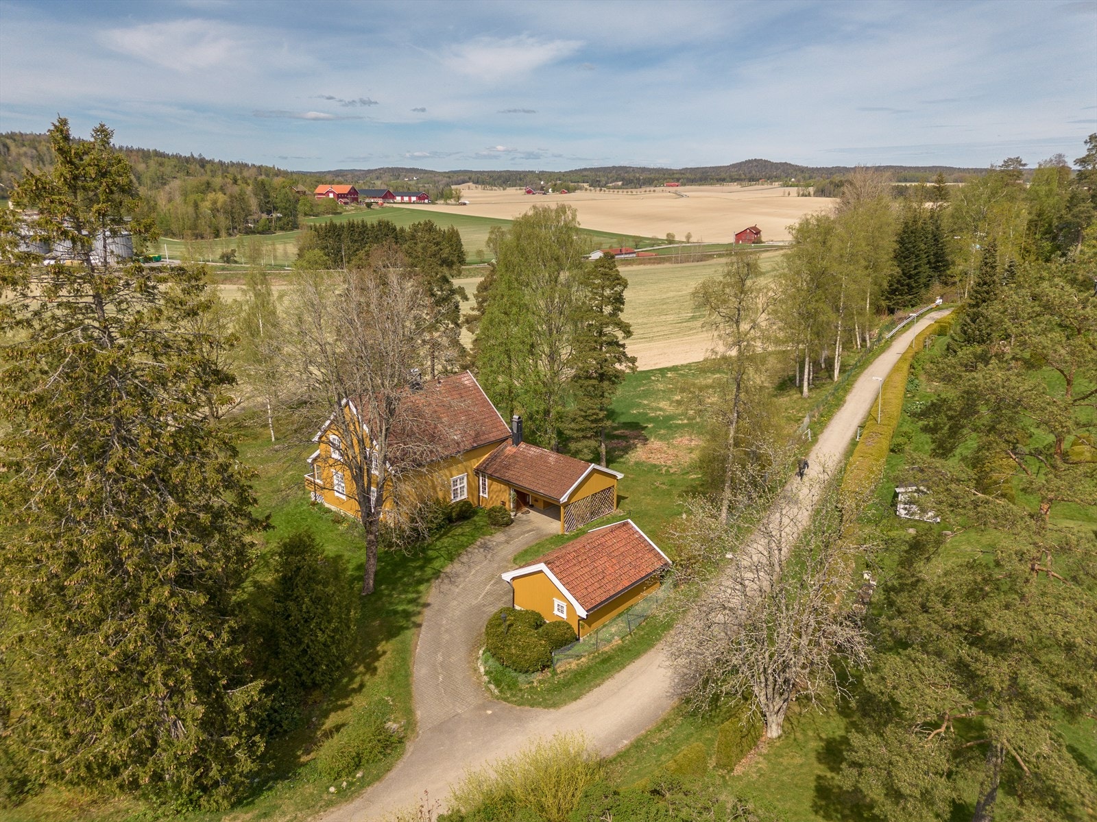 Dronefoto. Galleribilde