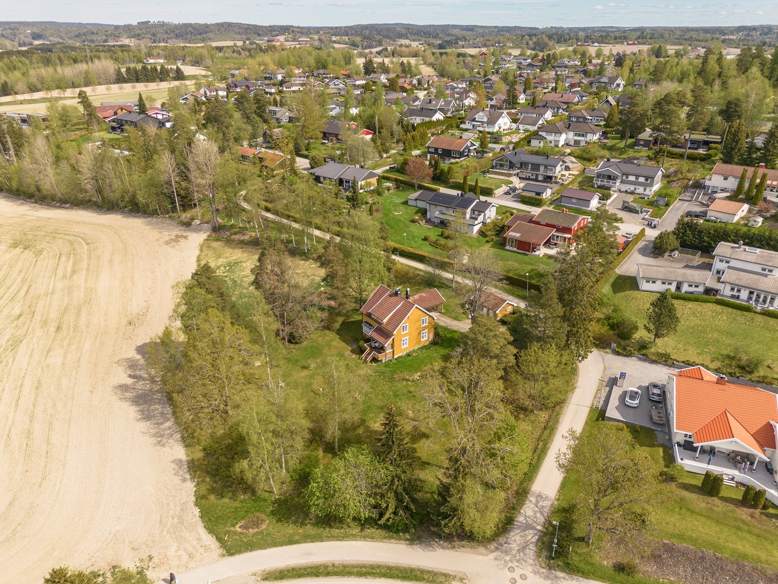 Dronefoto. Galleribilde