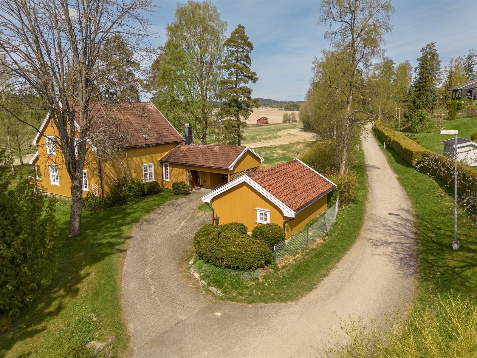 Dronefoto. Galleribilde