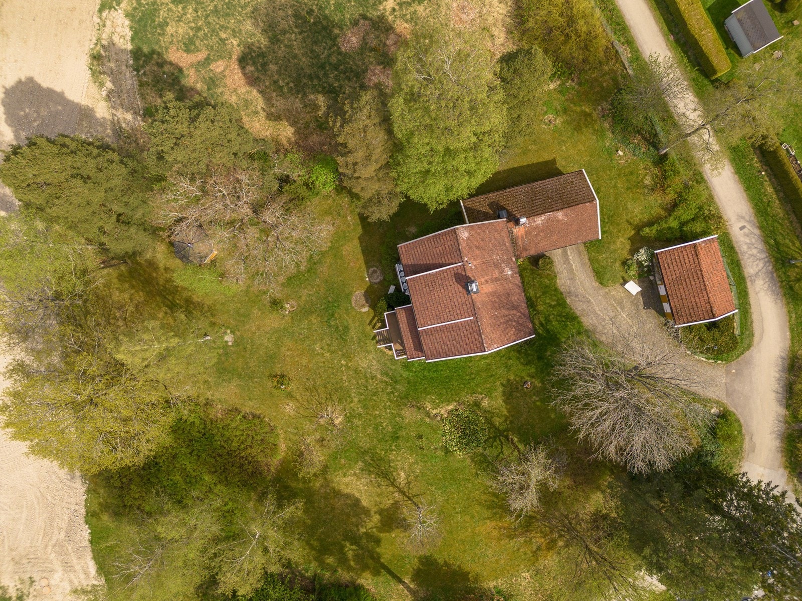 Dronefoto. Galleribilde