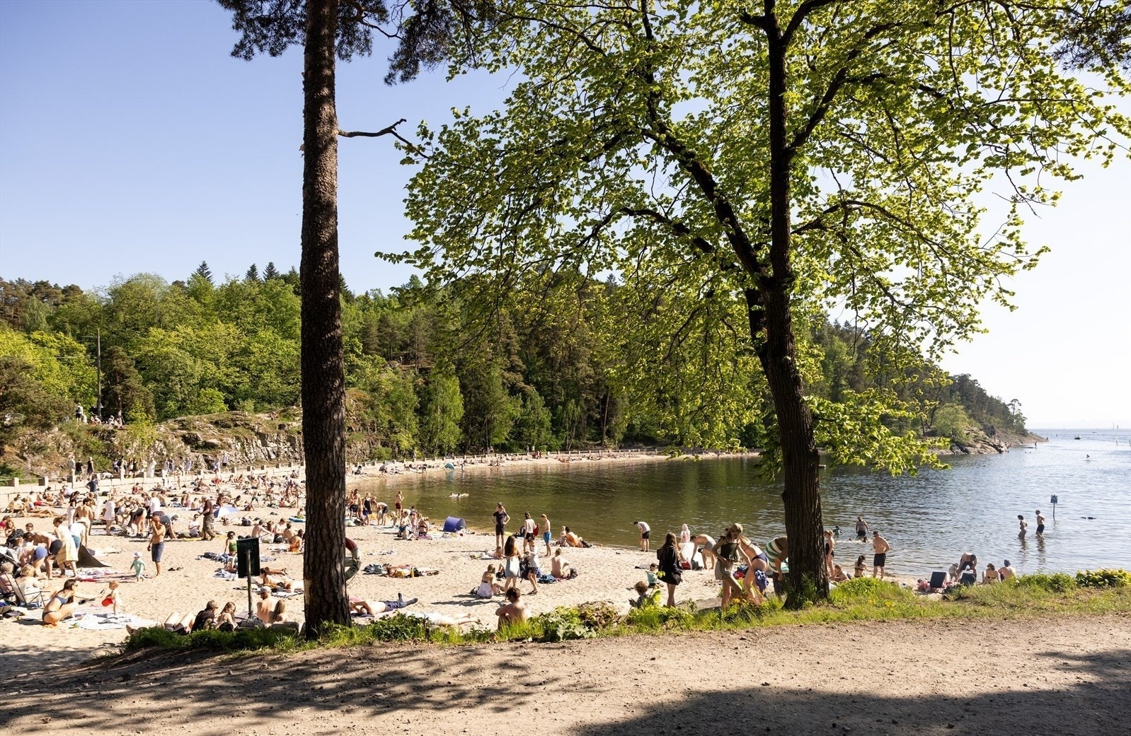 Bygdøy sjøbad finner du i gangavstand fra eiendommen. Galleribilde