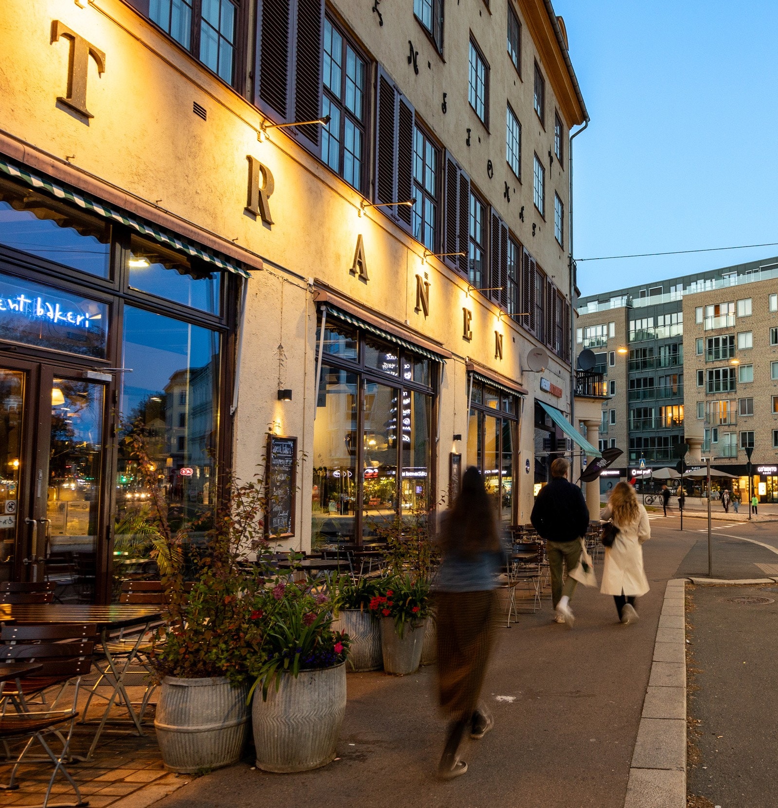 Tranen er det perfekte sted for lunsj eller vinkveld. Galleribilde