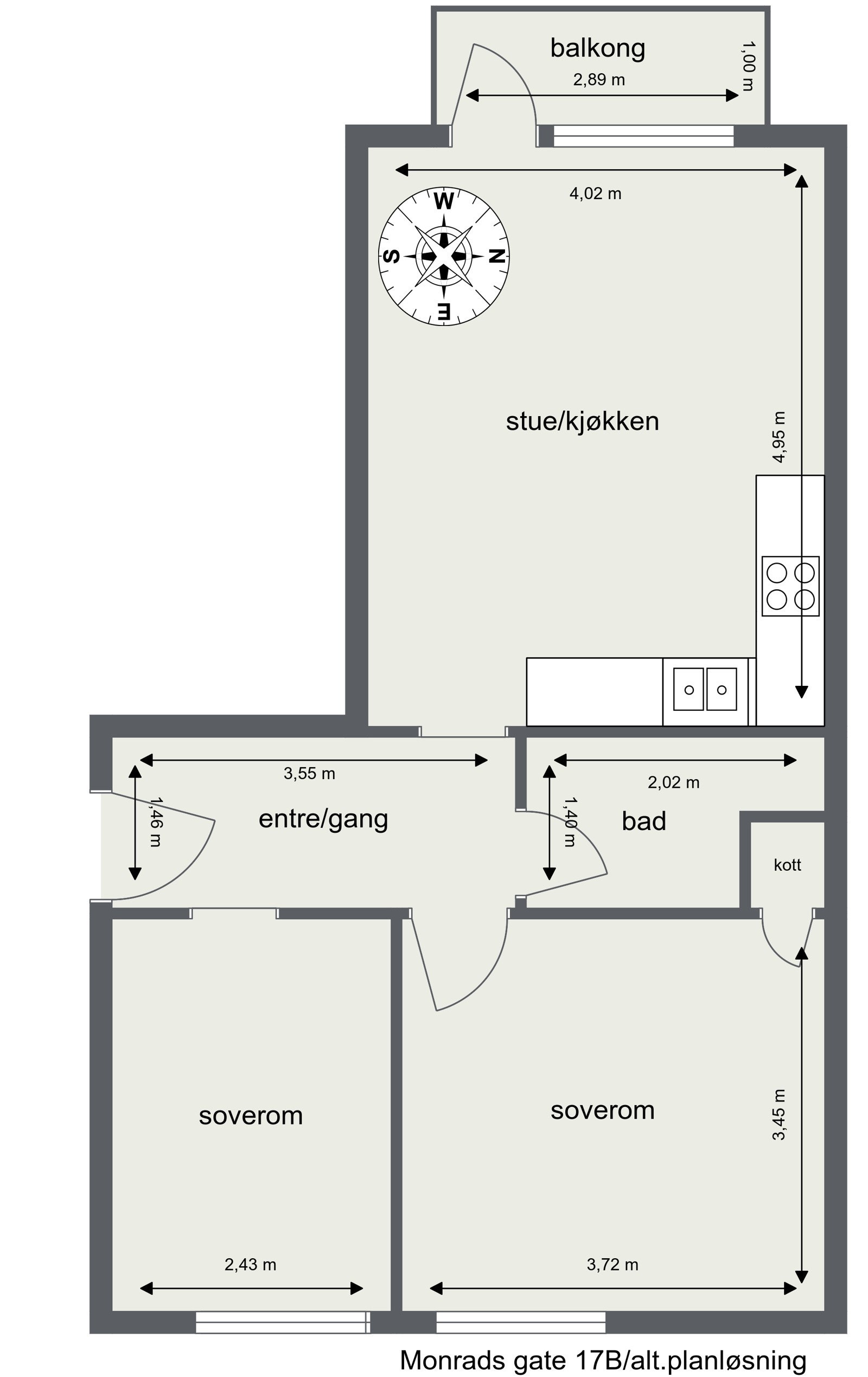 Alt.planløsning Galleribilde