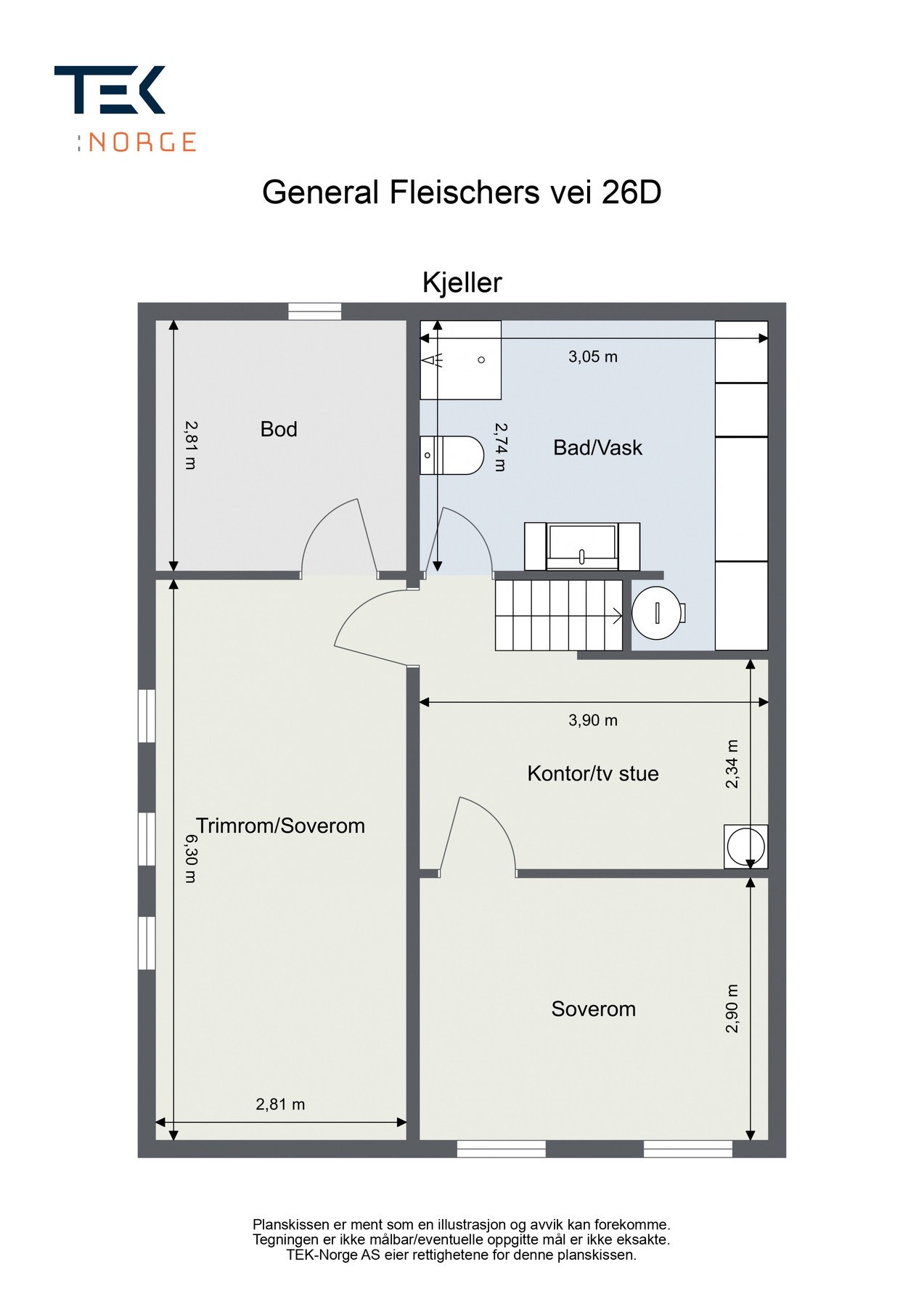 Kjelleretasje Galleribilde