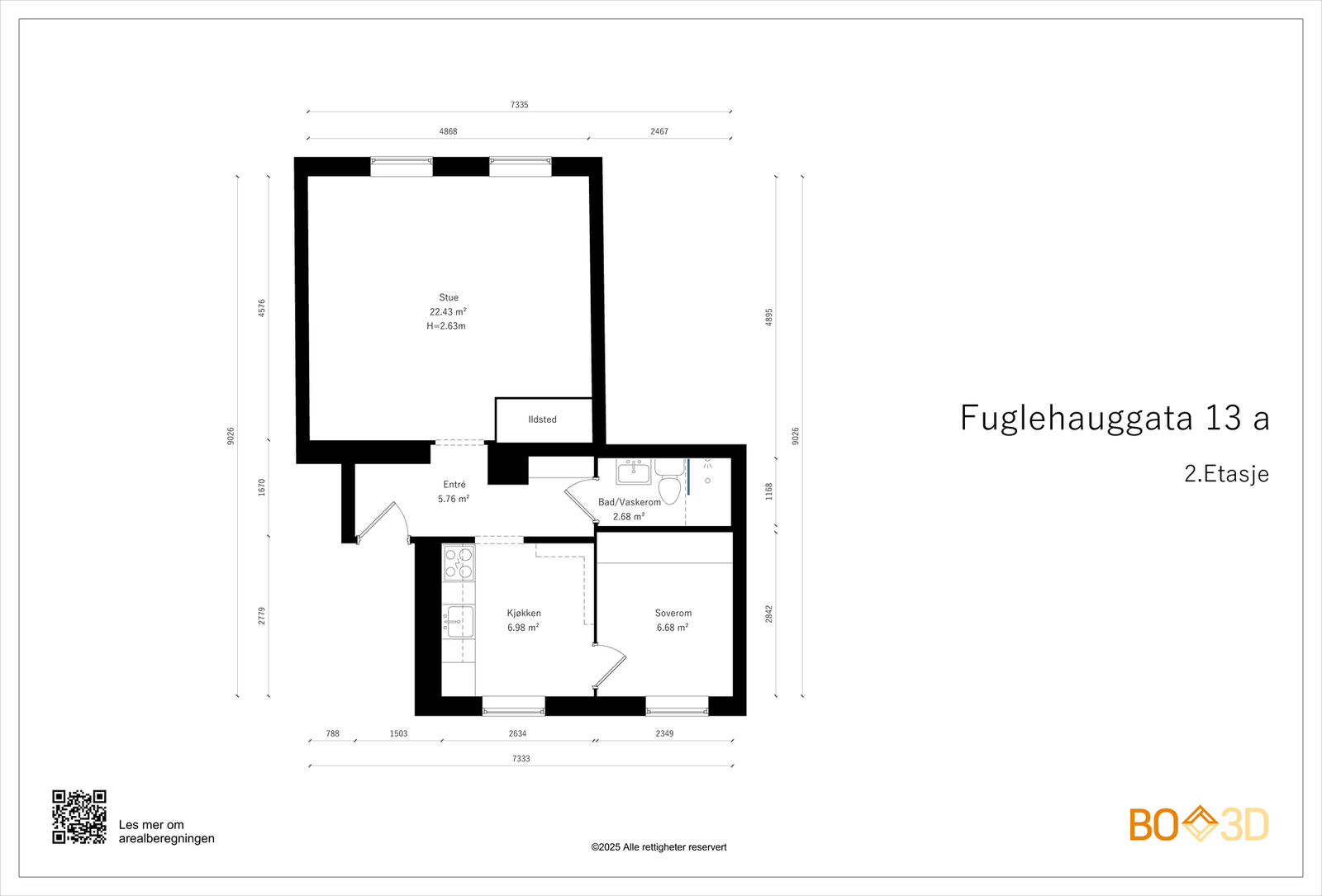 Plantegning. Galleribilde