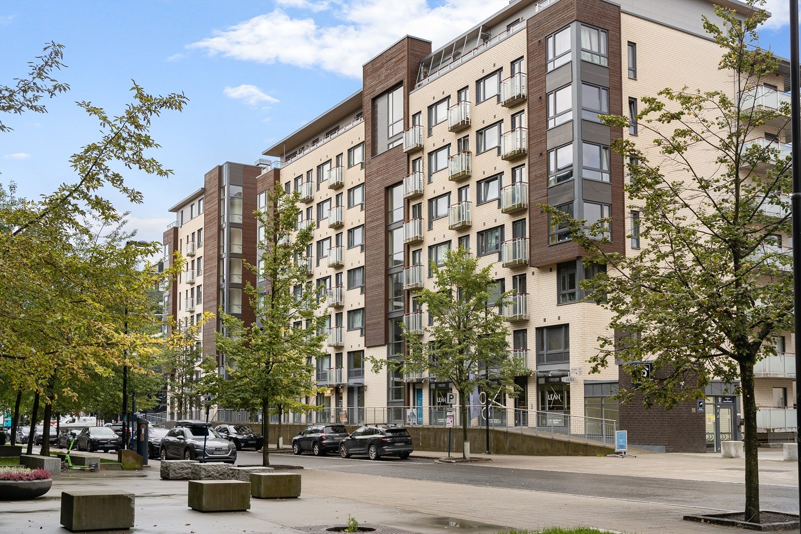 Fra leiligheten er det kort vei til Nydalen og BI Galleribilde