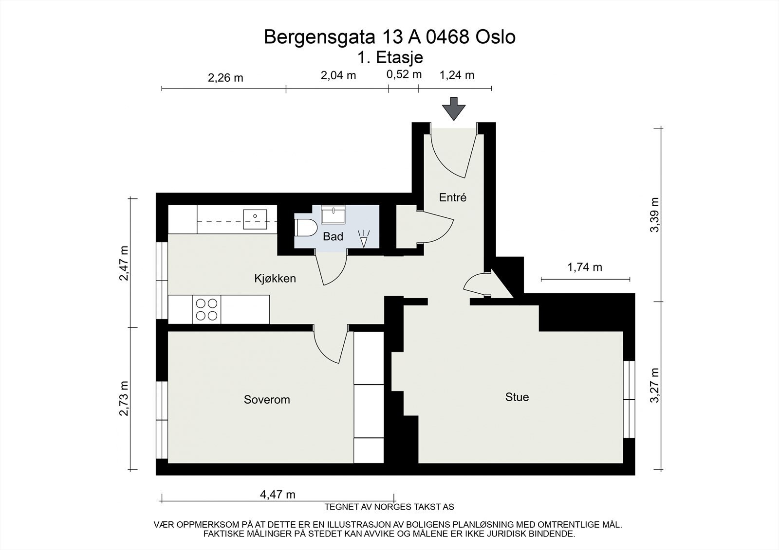 Før du fortsetter, ta en titt på planskissen slik at du får orientert deg litt i den fine leiligheten. I tillegg disponerer boligen en loftsbod og en kjellerbod. Galleribilde