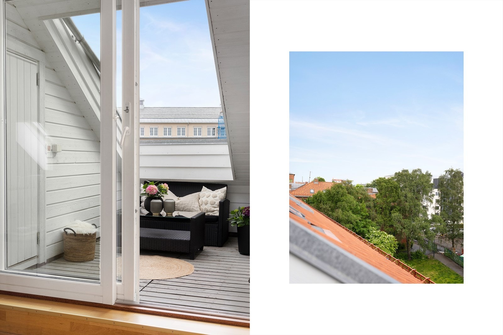 Fra balkong er det tilgang til en bod som er tilknyttet leiligheten. Galleribilde