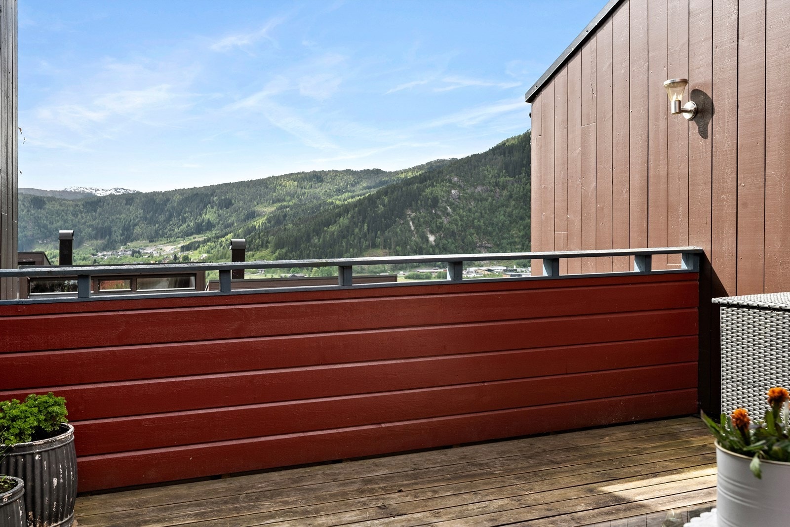 Veranda ved kjøkkenet Galleribilde