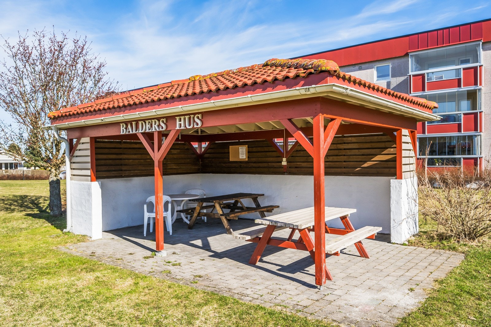 Og en fin grillplass Galleribilde