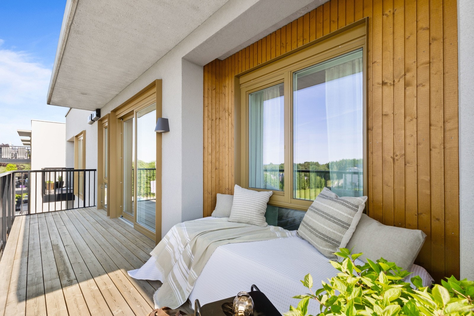 Nyt gode solforhold i fjerde etasje med sørvest rettning. Galleribilde