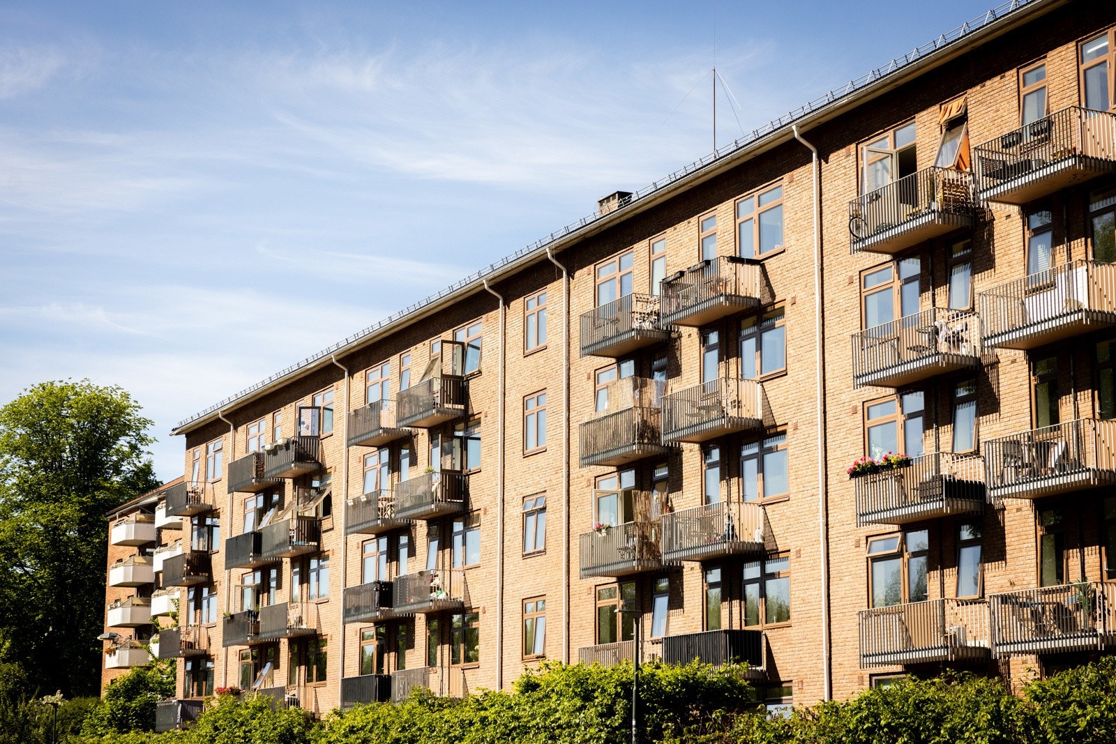 Byggets fasade Galleribilde