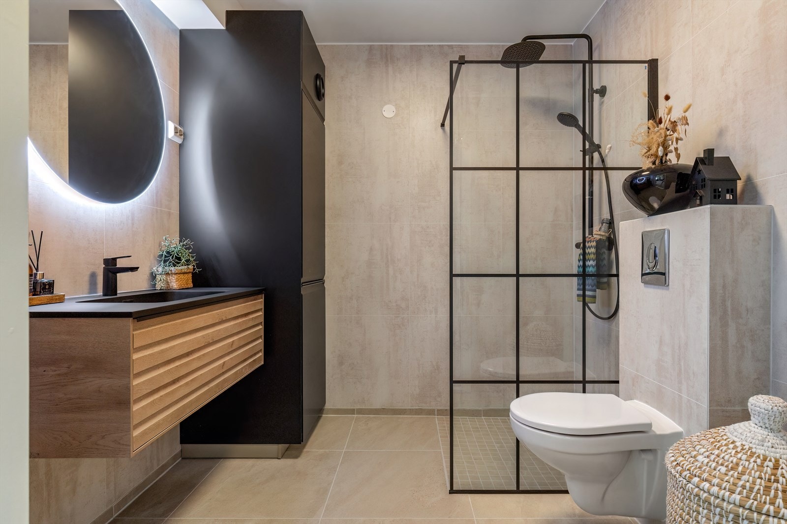 Bad - renovert i 2015. Opplegg for vaskemaskin Galleribilde
