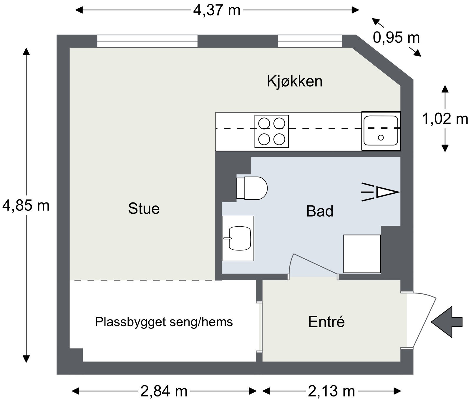 Planløsning Galleribilde
