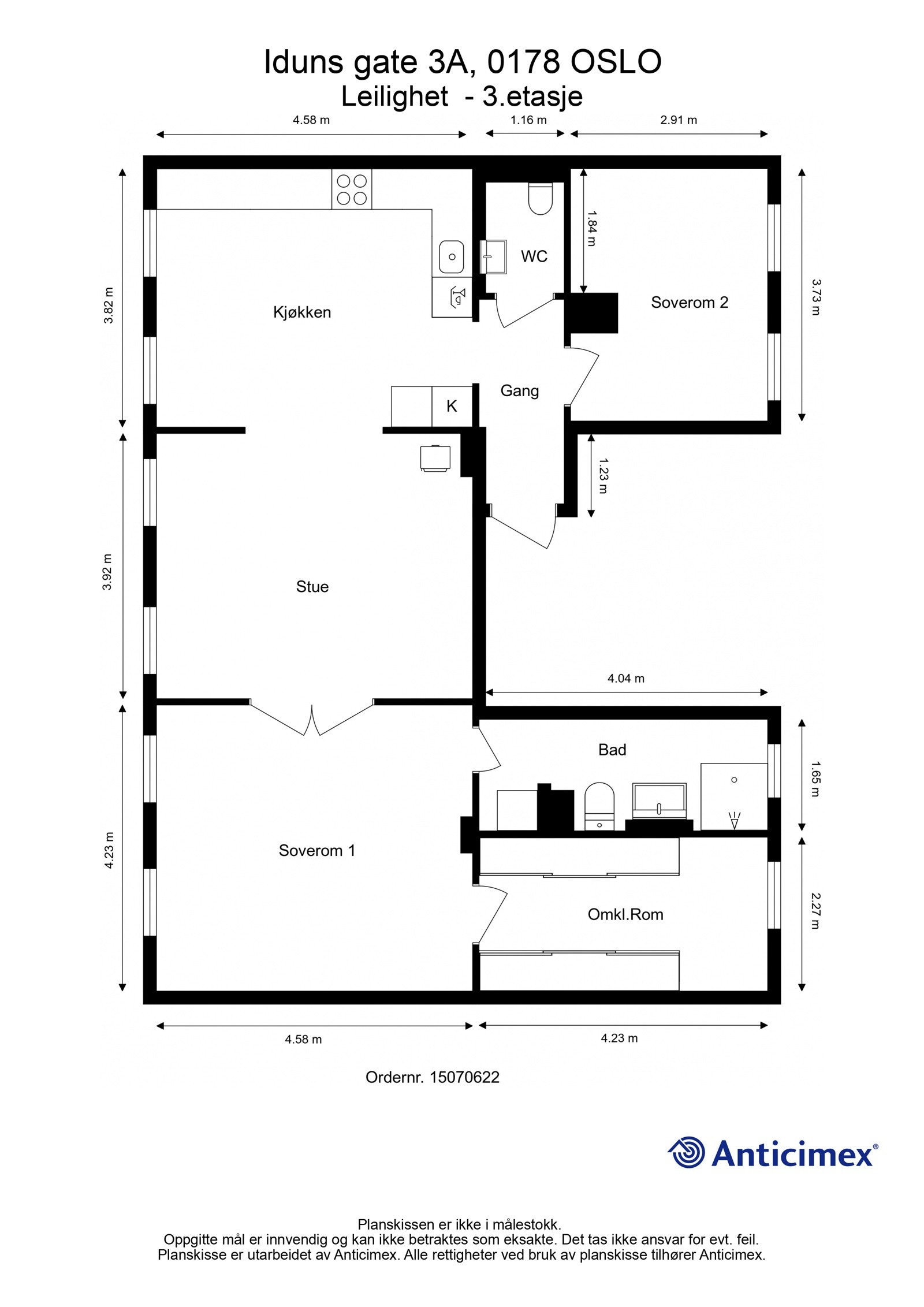 Plantegning. Galleribilde