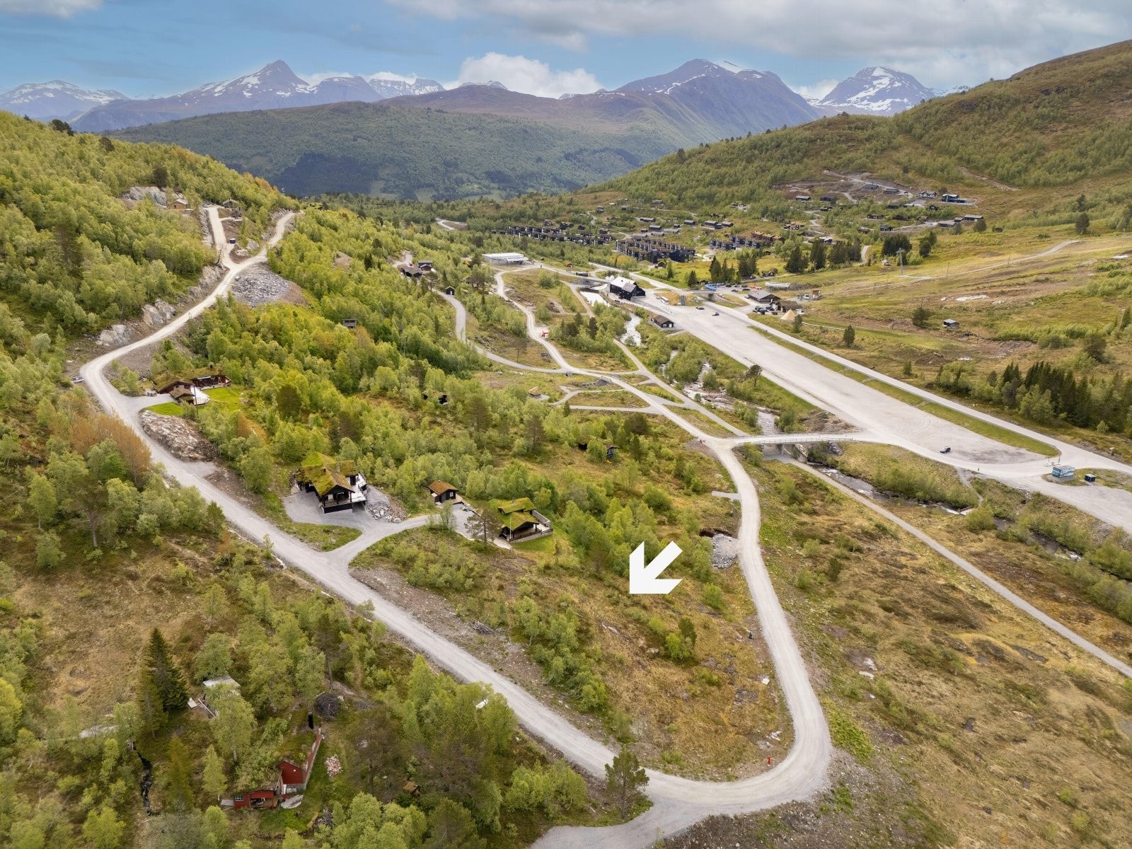 Tomten har fri og fin utsikt. Galleribilde