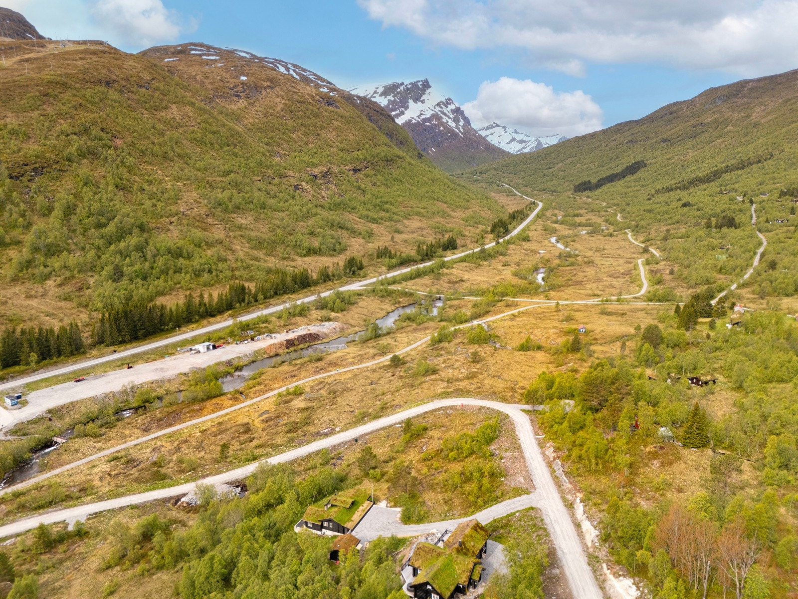 Det er flott utsikt i begge retninger. Galleribilde